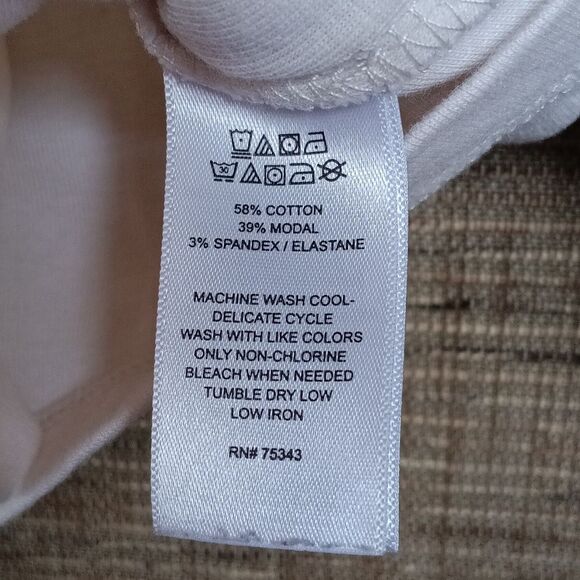 Natural White Sleeveless Women's Tank Top - Picture 2 of 3